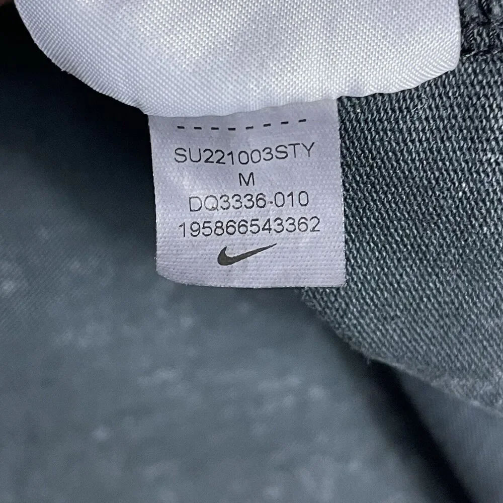 Nike T-Shirt Dress Womens Medium Gray Short Sleeve Mini‎ Casual Adult